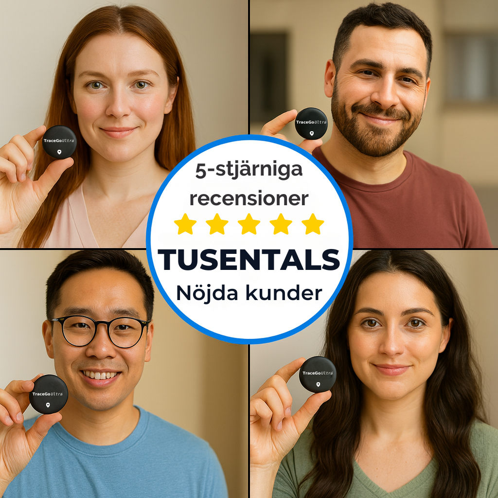 TraceGo Ultra™ – Spåra dina värdesaker utan månadsavgifter