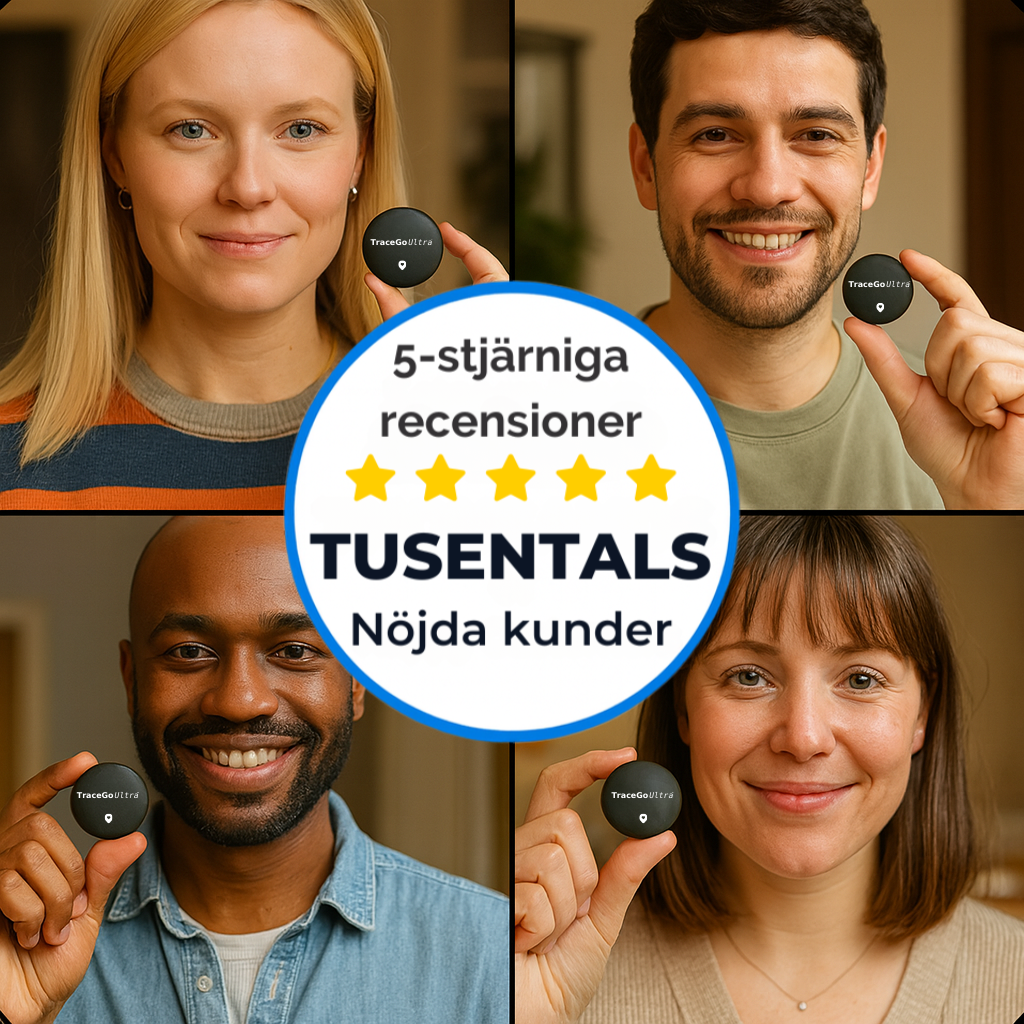TraceGo Ultra™ – Spåra dina värdesaker utan månadsavgifter