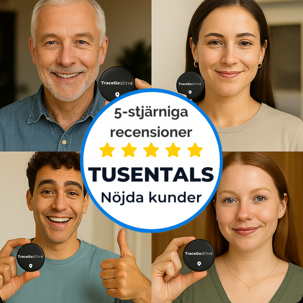 TraceGo Ultra™ – Spåra dina värdesaker utan månadsavgifter