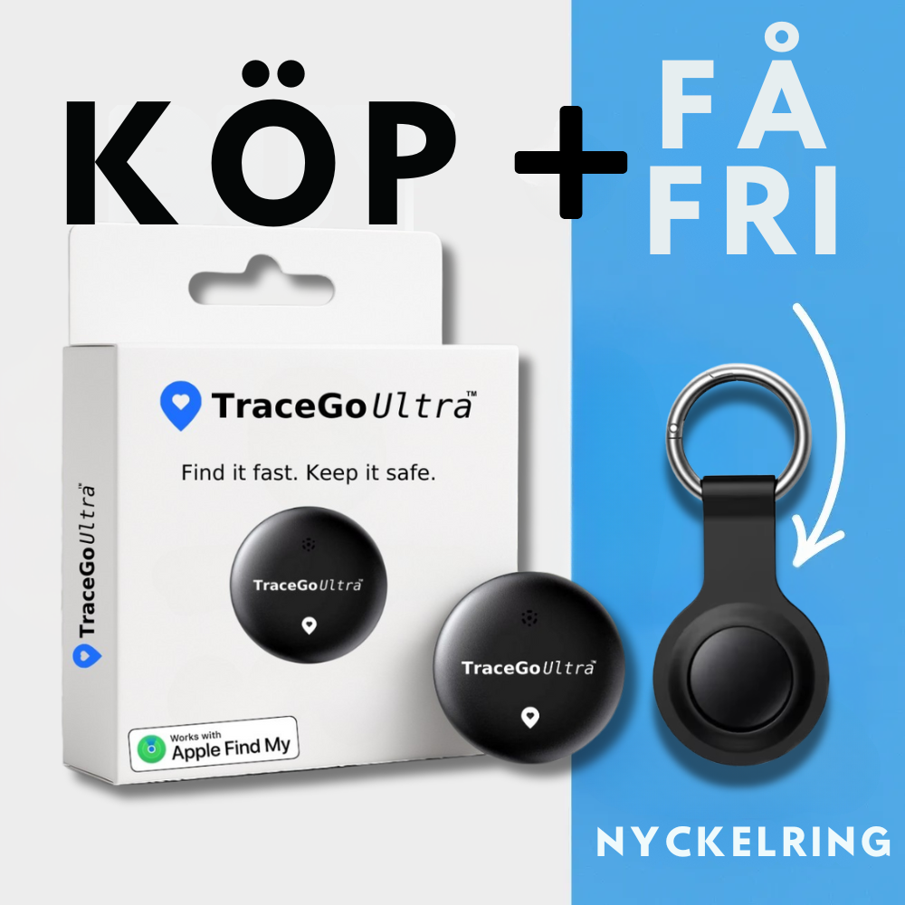 TraceGo Ultra™ – Spåra dina värdesaker utan månadsavgifter